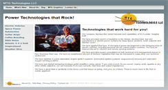 Desktop Screenshot of mtg-technologies.com
