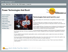 Tablet Screenshot of mtg-technologies.com